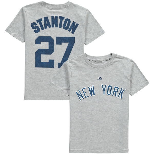 Youth New York Yankees Giancarlo Stanton Majesti Josh Harrison jersey women