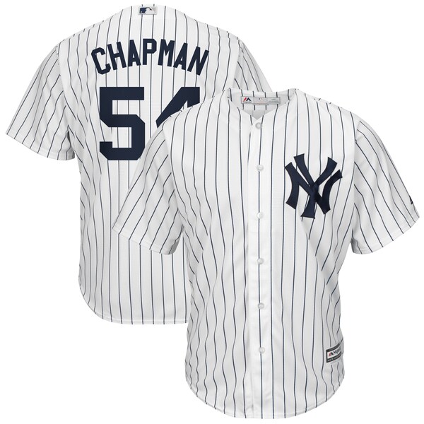 Men's New York Yankees Aroldis Chapman Majestic  finish line mlb jerseys