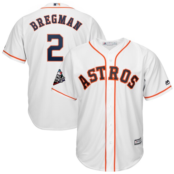 Men's Houston Astros Alex Bregman Majestic White Astros jerseys
