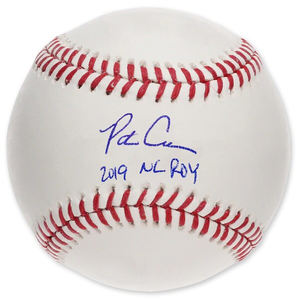 Pete Alonso Autographed Major League Baseball In Joc Pederson jersey
