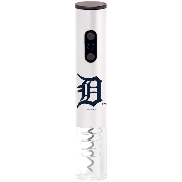 Detroit Tigers Electric Wine Opener black and white jerseys mlb