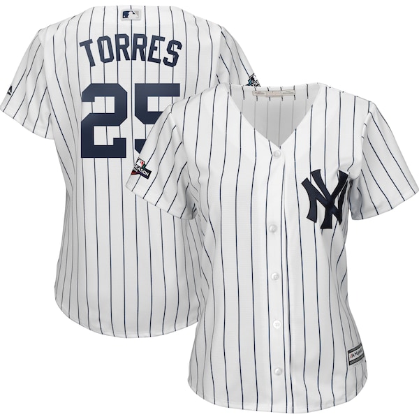 Women's New York Yankees Gleyber Torres Majestic Cody Bellinger jersey