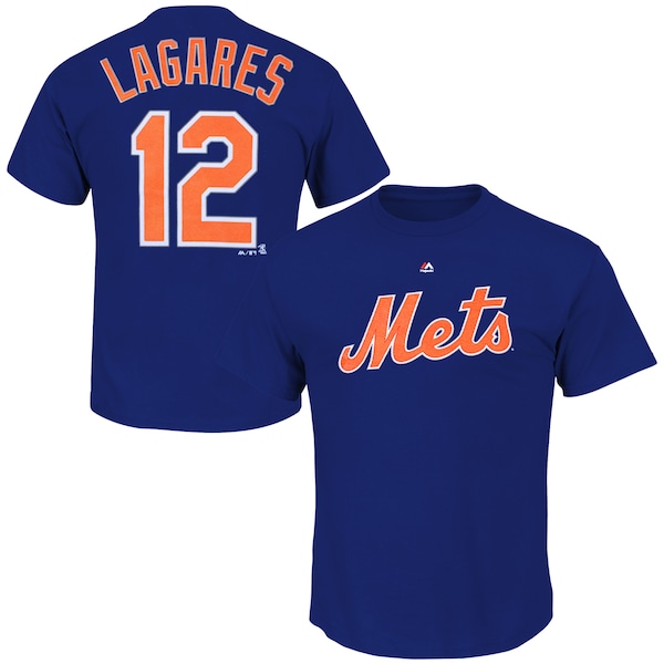 Men's New York Mets Juan Lagares Majestic Royal Of mlb rodgers jersey