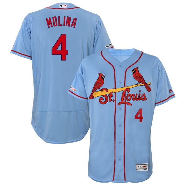 Men's St. Louis Cardinals Yadier Molina Majestic mlb team jersey sales